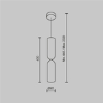 Подвесной светильник Maytoni MOD177PL-01W