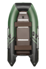 YACHTMAN-280 СК зеленый-черный + BST 36 L (комплект лодка + электромотор)