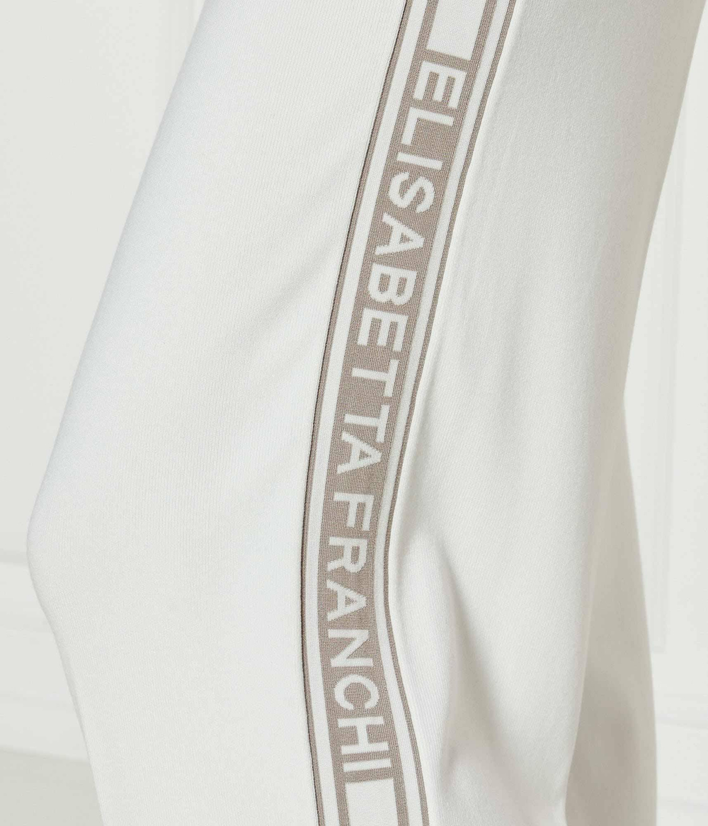 Трикотажные штаны Elisabetta Franchi - белый(KP65S51E2)