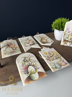 Декор подвесной "Милый кролик" в ассортименте 9x15 см