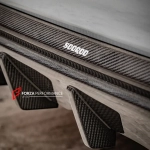 Карбоновый диффузор заднего бампера для BMW X3M F97 Рестайлинг 2022+ БМВ