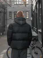 Пуховик Hardlunch AW25 черный