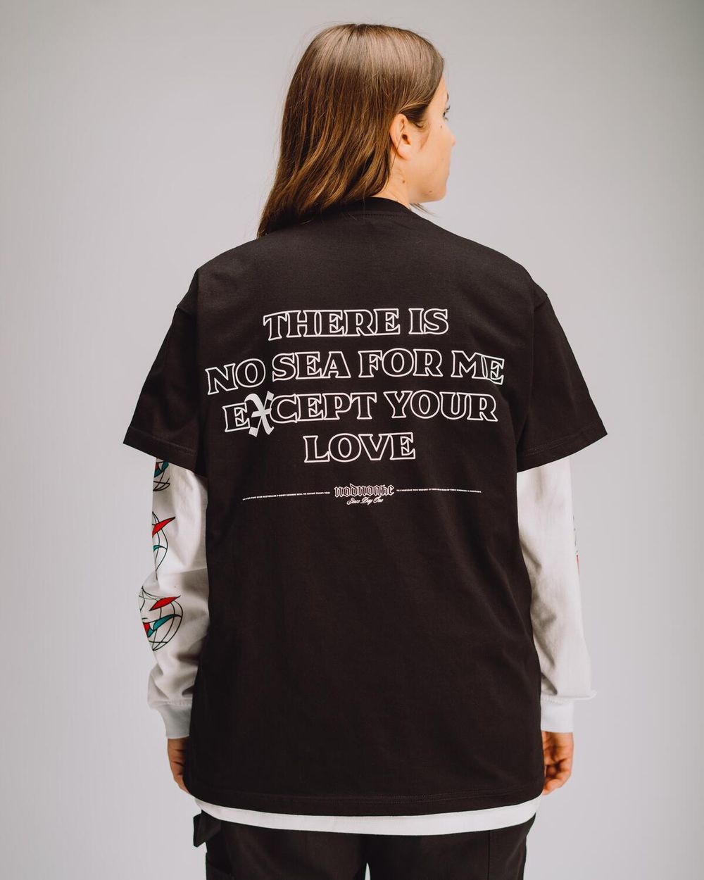 Футболка Подполье Маяк Reissue черная