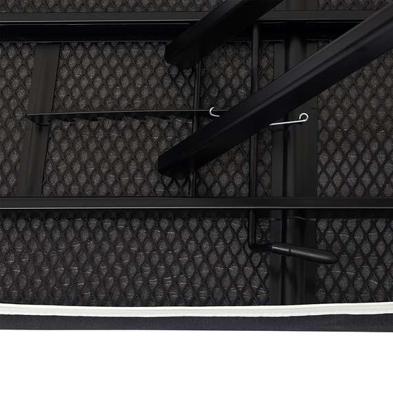 Доска гладильная напольная smart iron, 122х43 см, графит