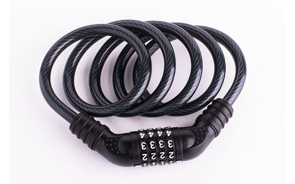 Кодовый велозамок-трос GROS для велосипеда FK-886-m