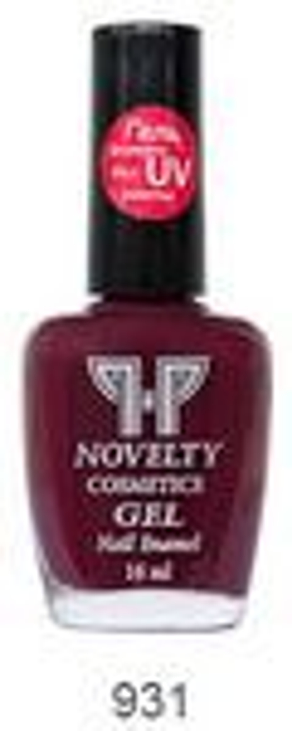 Novelty Cosmetics Лак для ногтей Gel Formula, тон №931, 14 мл