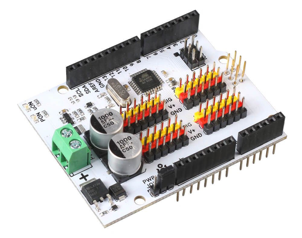 Плата Multiservo Shield v2