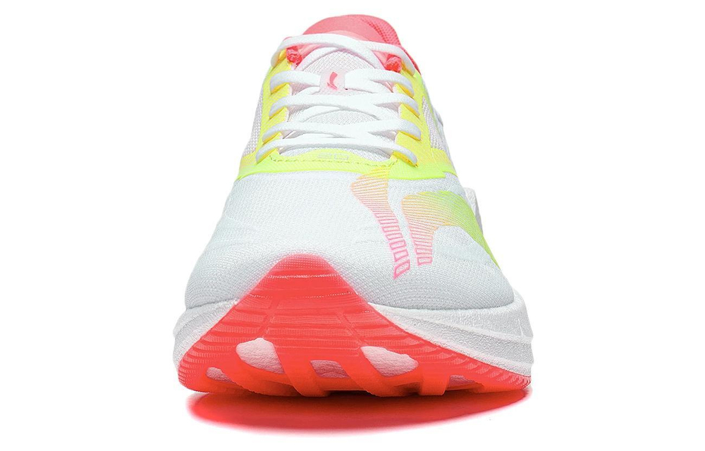 LiNing Super Light 20 䨻 Wire Super Bullet Cushion Strong Grip Anti-slip Wear and Breathable Low Help Running Shoes Men's White Yellow Red