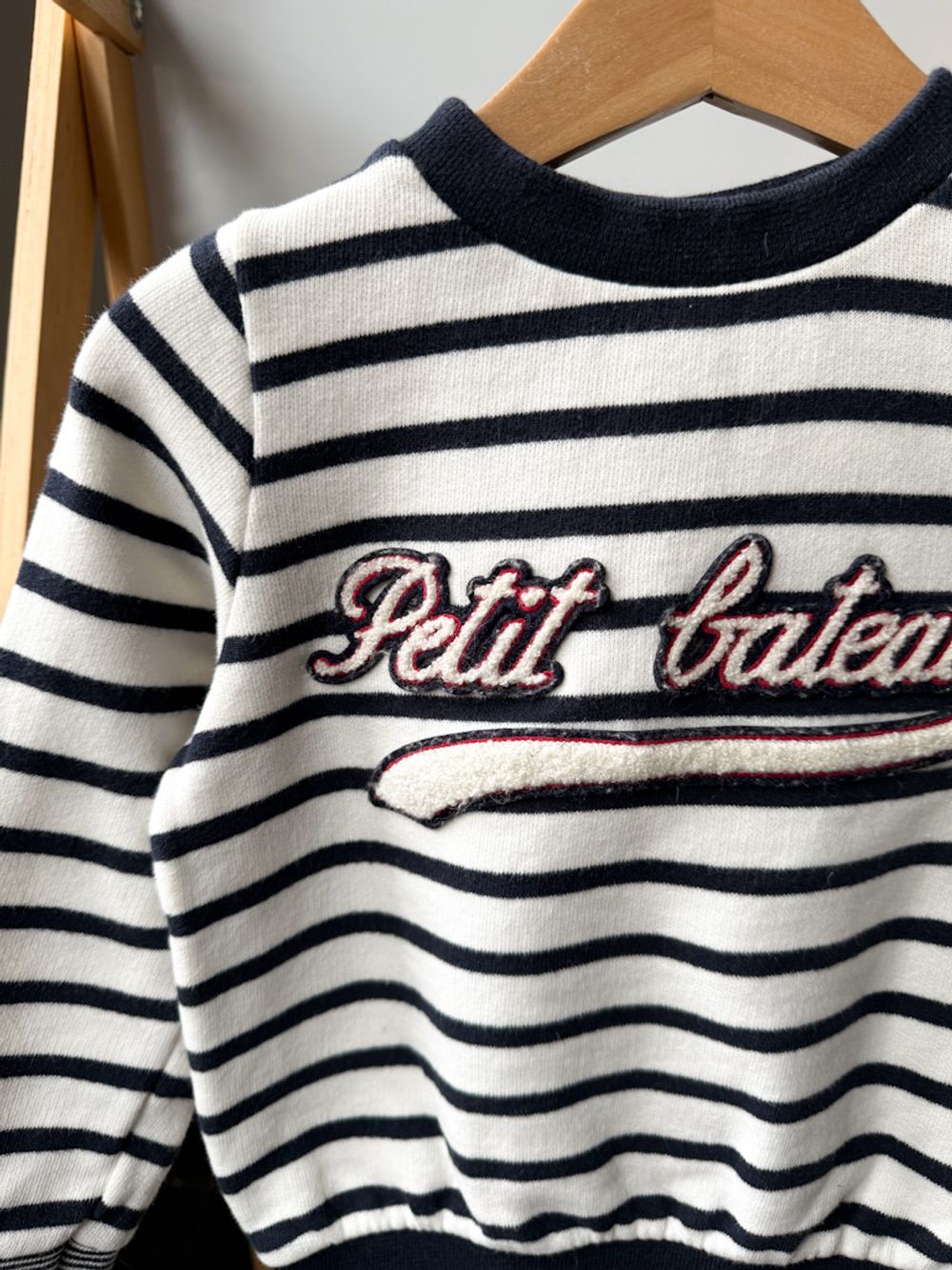 Хлопковый свитшот Petit Bateau, 98