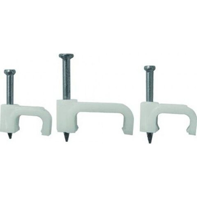 Скоба элект. 9мм плоская TDM (50шт)