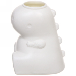 Ваза из пластика «Marlen-Улыбка» 0,5л 13*9*4,5см цвет белый