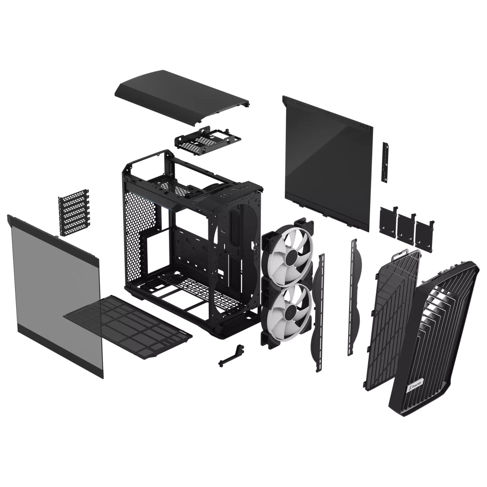 Корпус Fractal Design Torrent Compact RGB Black TG Light Tint (FD-C-TOR1C-02)