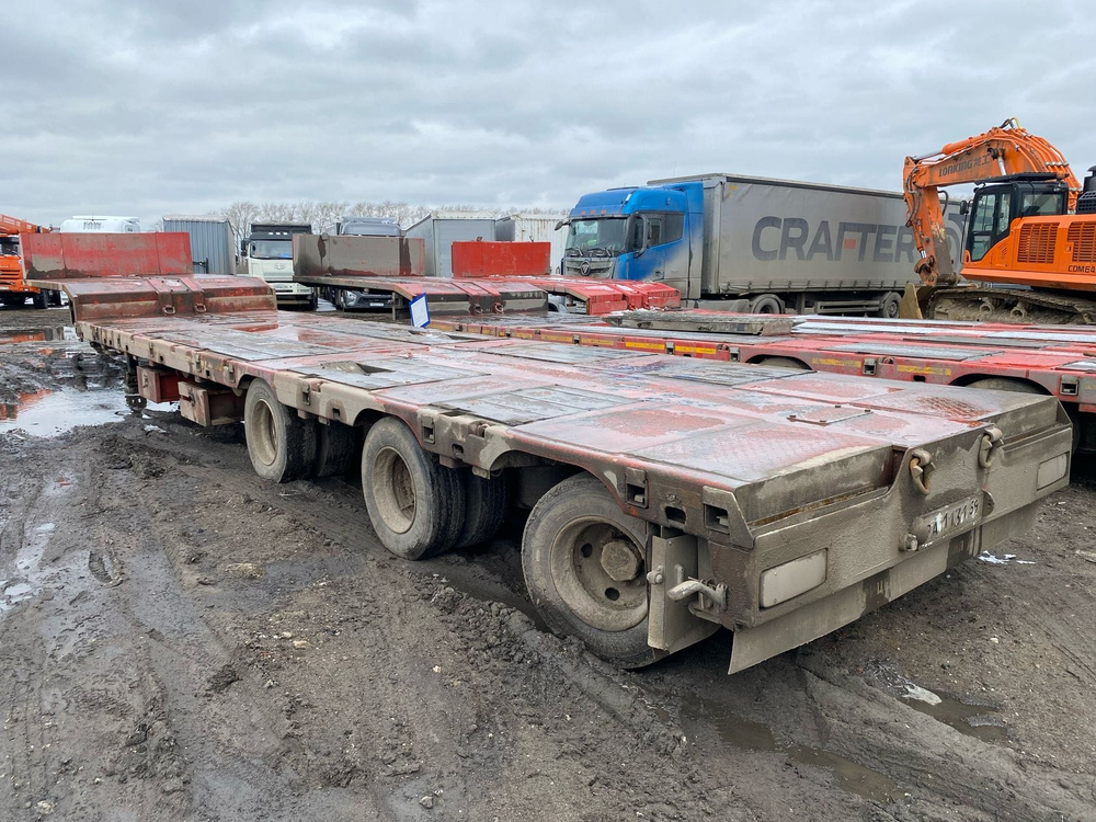ДЕЛО Техники 9833* Полуприцеп тяжеловоз 3 оси 9833-0000050-03 (Раздвижной)