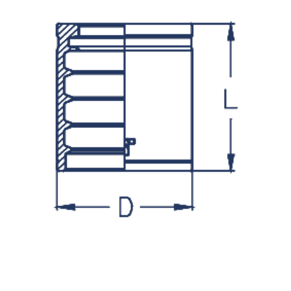 Муфта DN 08 1SN/1SC/2SC/R16S/R17