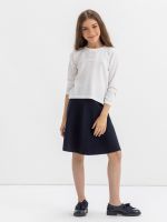 Джемпер для девочки в школу