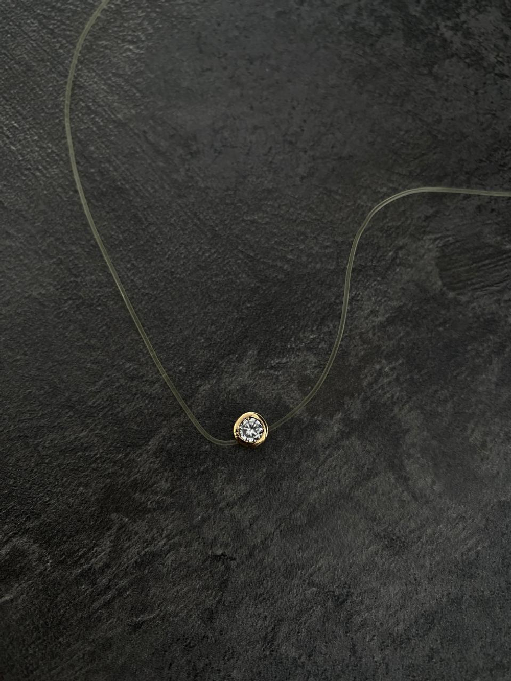 фианит на леске М3286