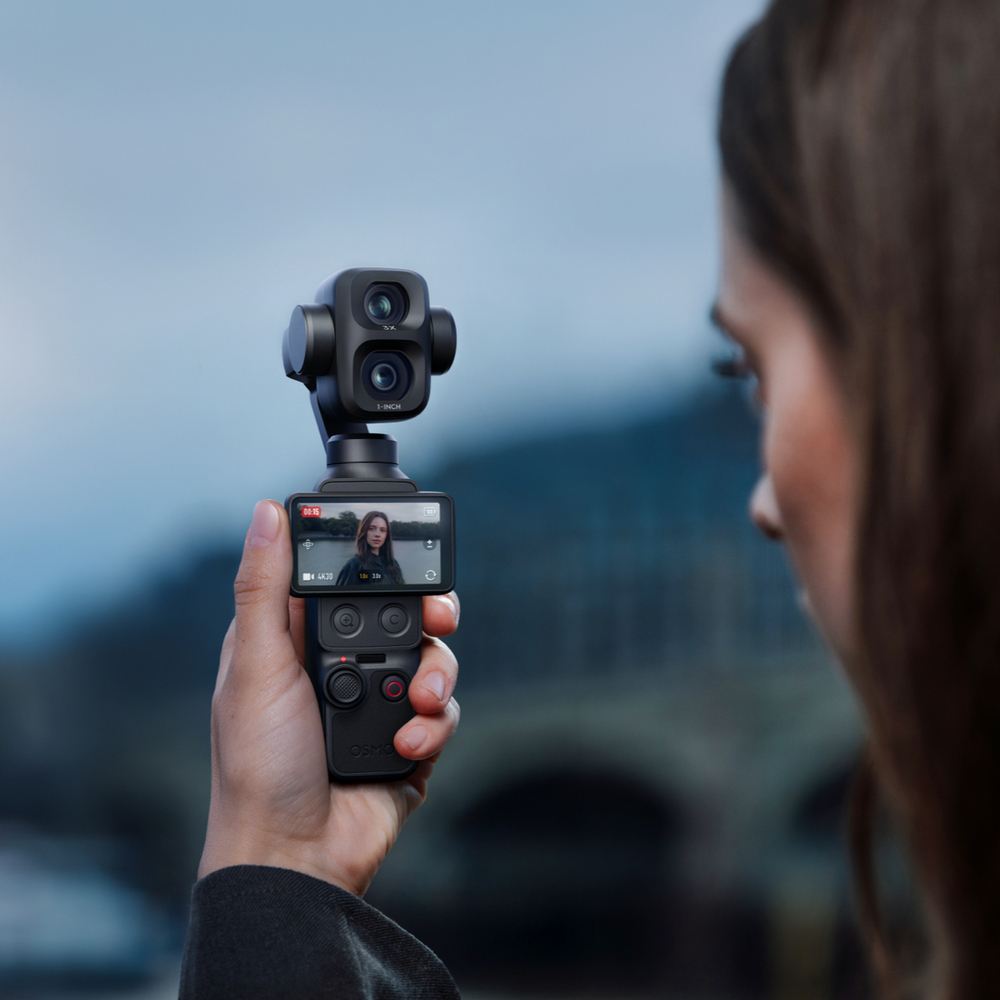 Камера с 3-осевым подвесом DJI Osmo Pocket 4P Vlog Combo