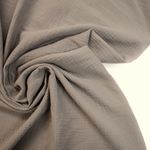 Муслин двухслойный «Тауп»