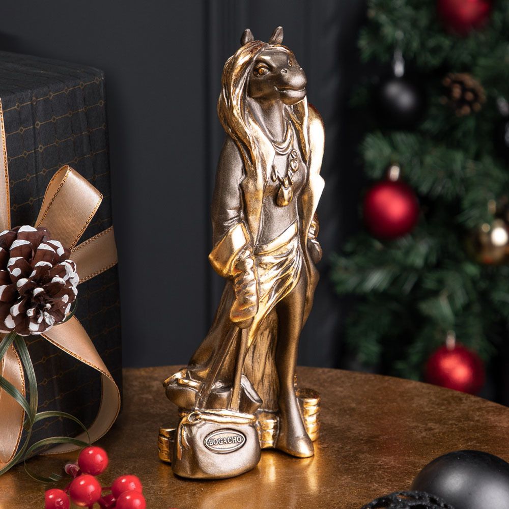 Скульптура Лошадь Голден Филли Бронза