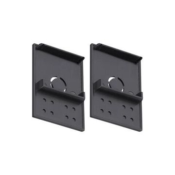 135317 PORT NT25 207 черный Заглушка торцевая для арт.135299-135303, 2шт IP20 VECTOR