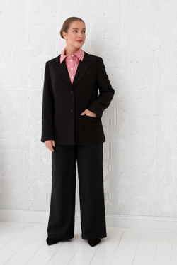 Жакет женский 3966зпа, черный #70Ч043966зпа