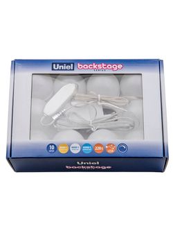 ULM-F50-8W-SW-10-DIM IP20 WHITE Светильник светодиодный. с диммером. Серия Backstage. Теплый свет3000К-Белый свет4000К-Дневной свет6500К. Белый. TM Uniel