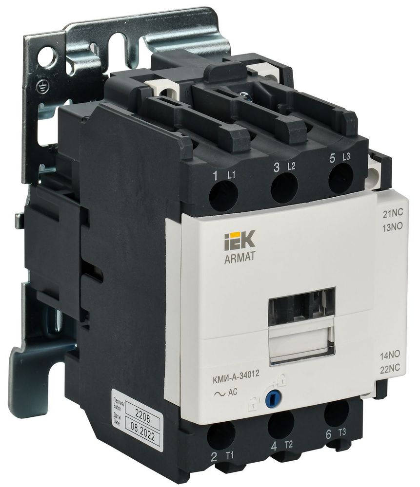 Контактор КМИ-А-34012 LC1D 40А 400В/АС3 1НО/1НЗ IEK ARMAT