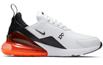 Nike Air Max 270 Leather White Black Hyper Crimson