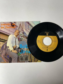 Винтажная виниловая пластинка LP Bobby Jimenez Cancion De Un Festival 7 дюймов (Куба 1974) 7 дюймов