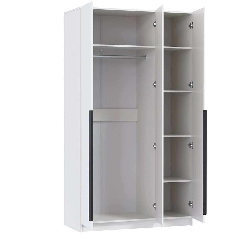 Шкаф для одежды 3-х створчатый Брандо 67.15, Белый