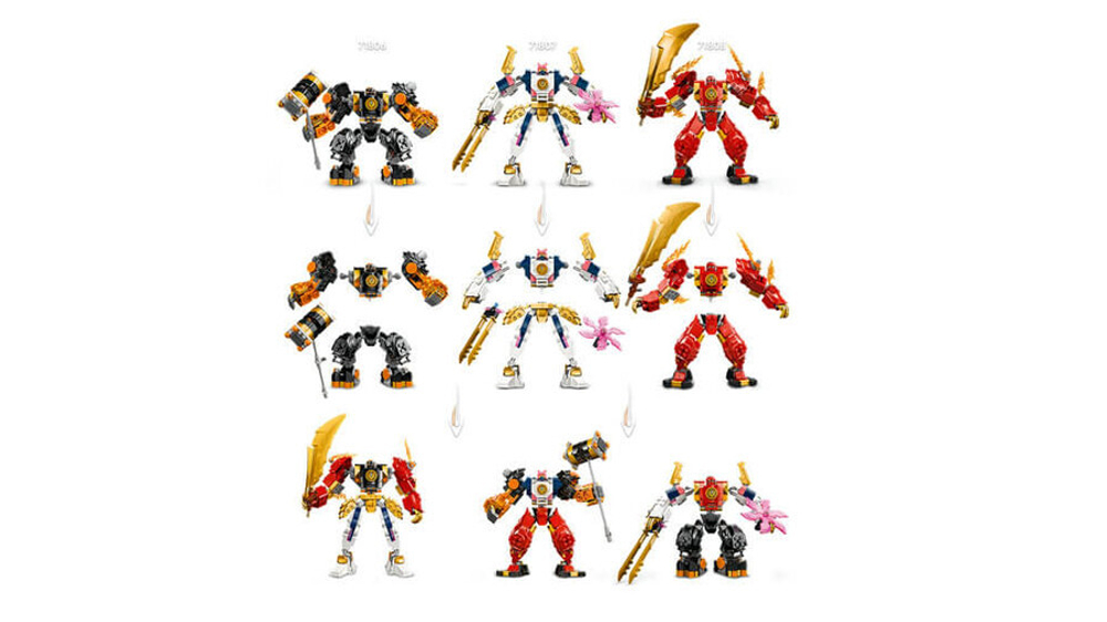 Конструктор LEGO Ninjago 71806 Элементальный земной робот Коула