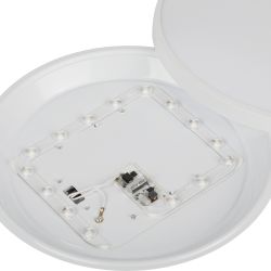 Светильник потолочный светодиодный ЭРА Классик без ДУ SPB-6 Slim Base WH 24W-5K 5000K | Светильники SPB-6 без ДУ