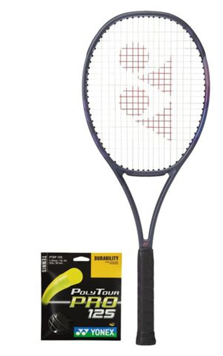 Теннисная ракетка Yonex Percept 97D - midnight navy + струны