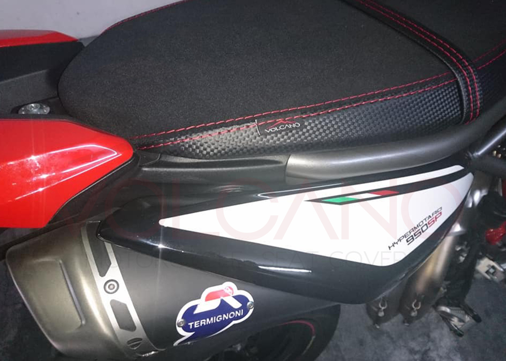 Ducati Hypermotard 950 2019-2021 Volcano чехол для сиденья Противоскользящий