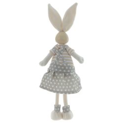 GAEM Игрушка набивная "Заяц/Зайка", L11 W10 H43 см, 2в.