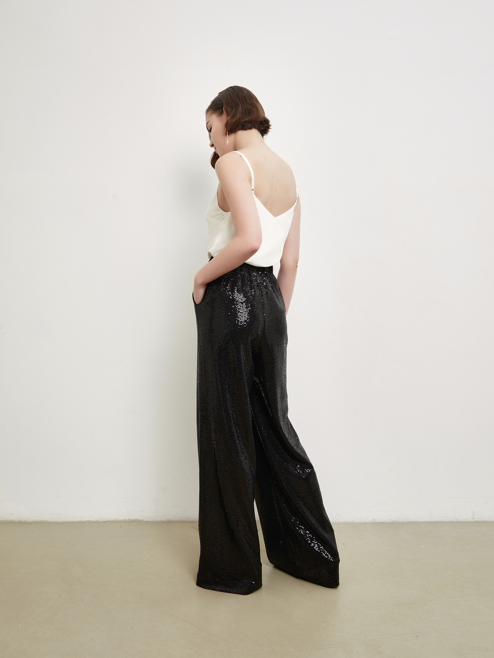 Брюки Black Sequins