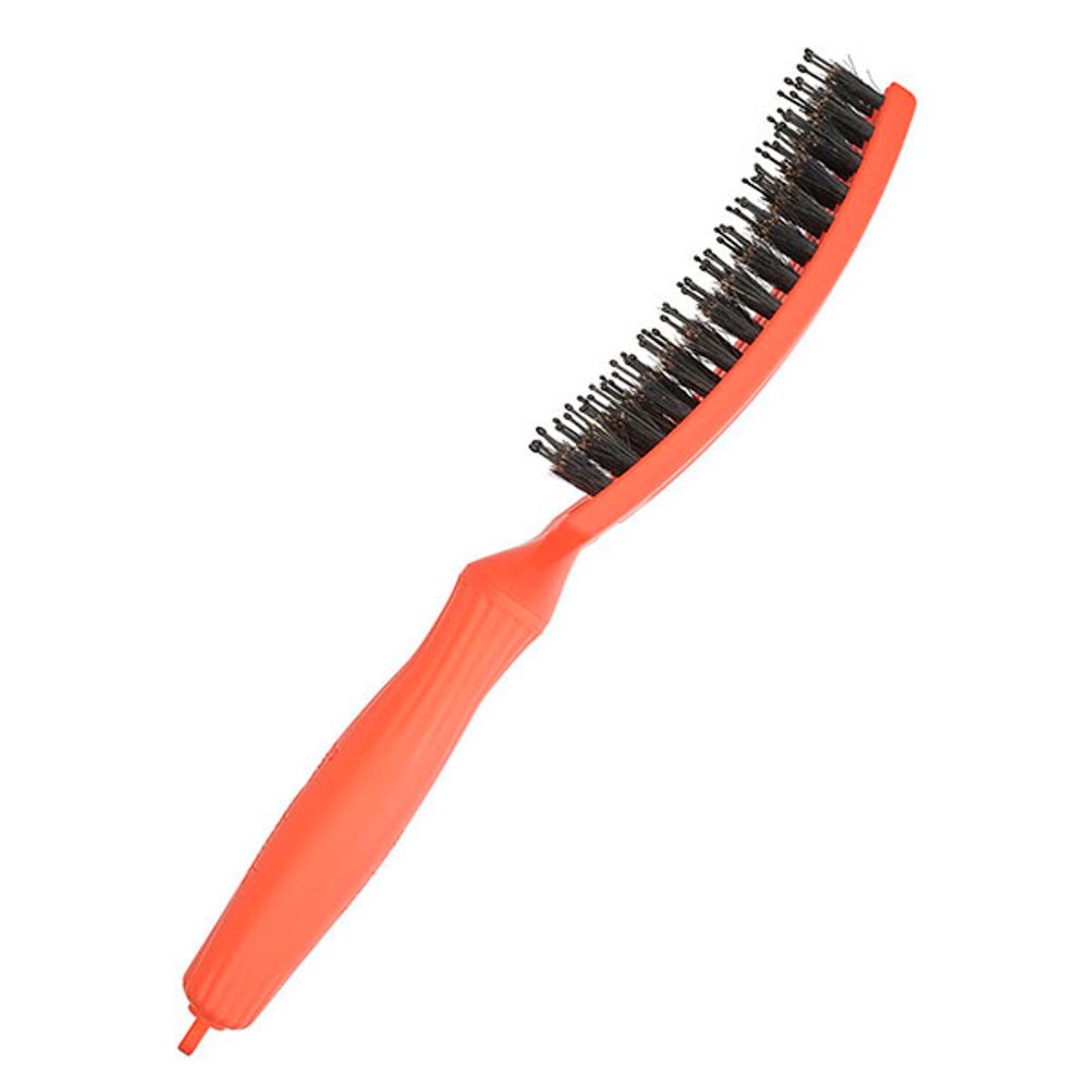 Щетка для укладки Fingerbrush Care Iconic Boar&Nylon ORANGE DREAM ID1837 - 2