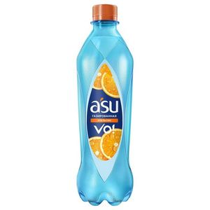 Вода питьевая ASU со вкусом Апельсина газированная 1 л/бут 12 бут/упак