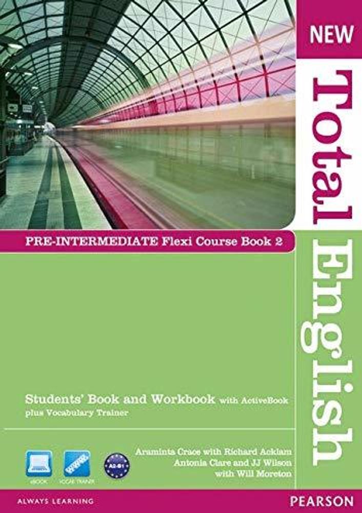 New Total English Pre-Int Flexi Coursebook 2 Pack