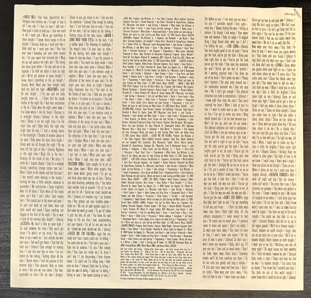 Pretty Poison - Catch Me I'm Falling (Европа 1988г.)