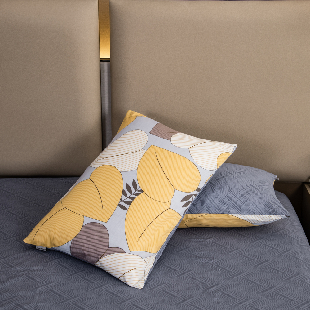 Комплект постельного белья Люкс Сатин 100% хлопок на резинке AR282