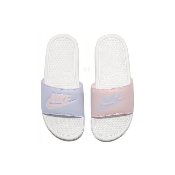 Nike Benassi JDI Slides 'Ghost Barely Rose'