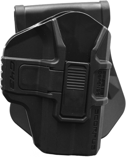 Кобура поворотная с кнопкой для Glock 43