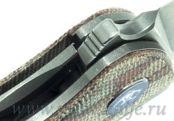 Нож Широгоров Ф3 Vanax 37 Микарта Питон 3D подшипникифотография - 9