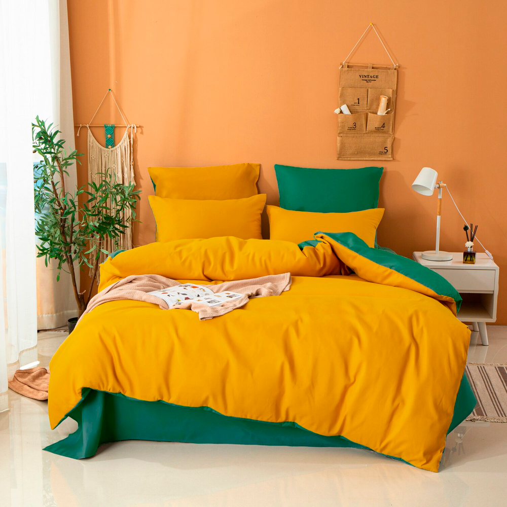 Комплект постельного белья Однотонный Сатин CS041