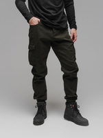 Брюки карго флисовые