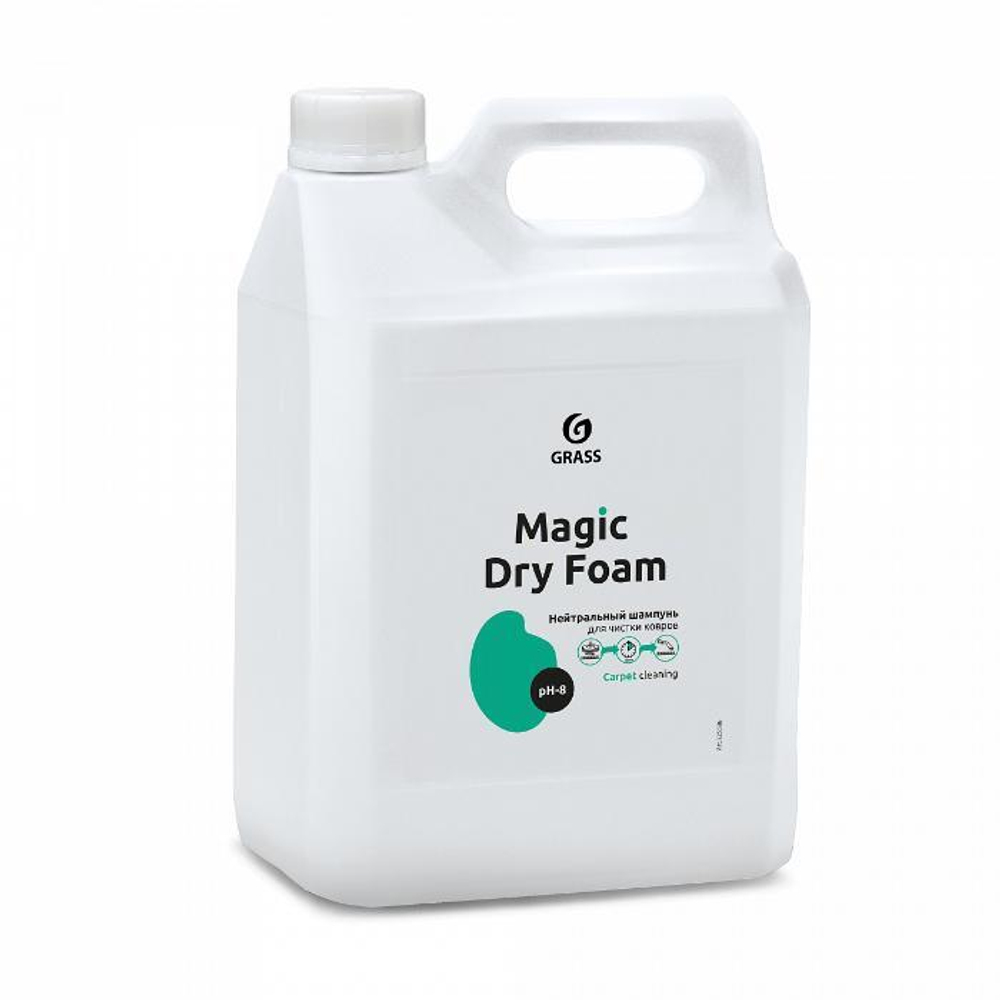 GraSS Нейтральный шампунь "Magic Dry Foam" (канистра 5,1 кг)