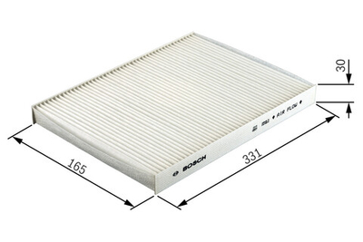 BOSCH - 1987432376-BOC - Filter, cabin air