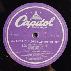 Винтажная виниловая пластинка LP Bee Gees Children Of The World (EU 2020)