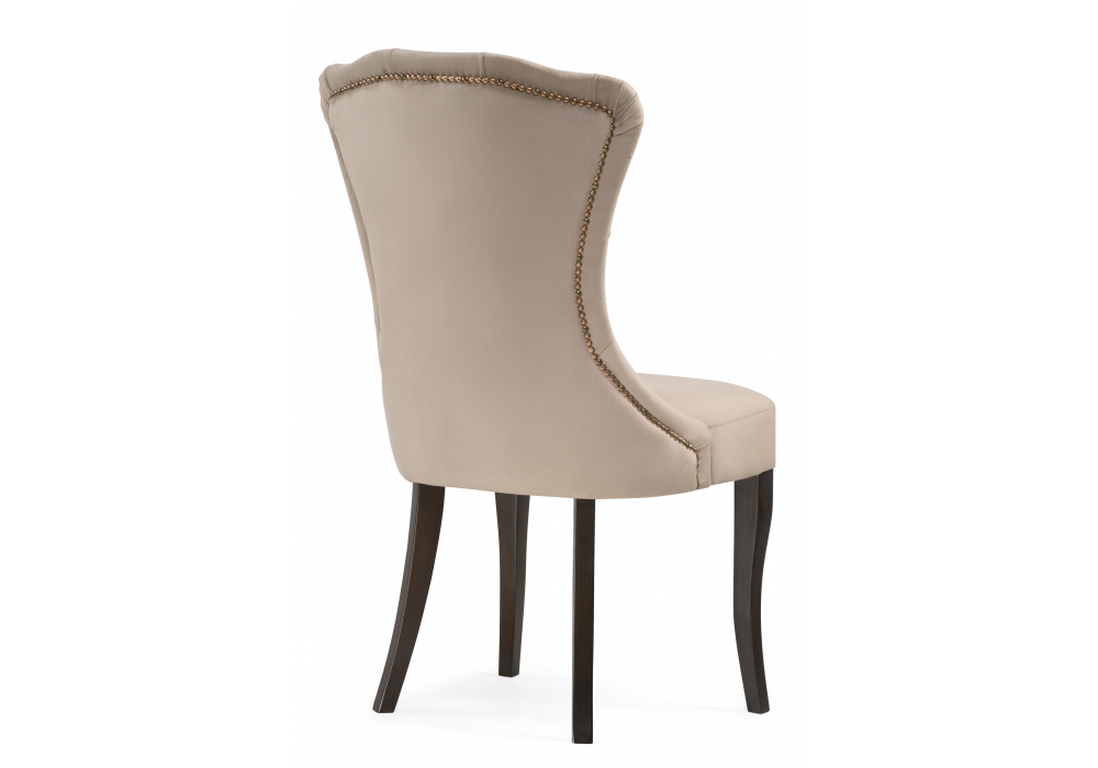 Стул деревянный Woodville Милано 1 бежевый, орех, ножки орех
